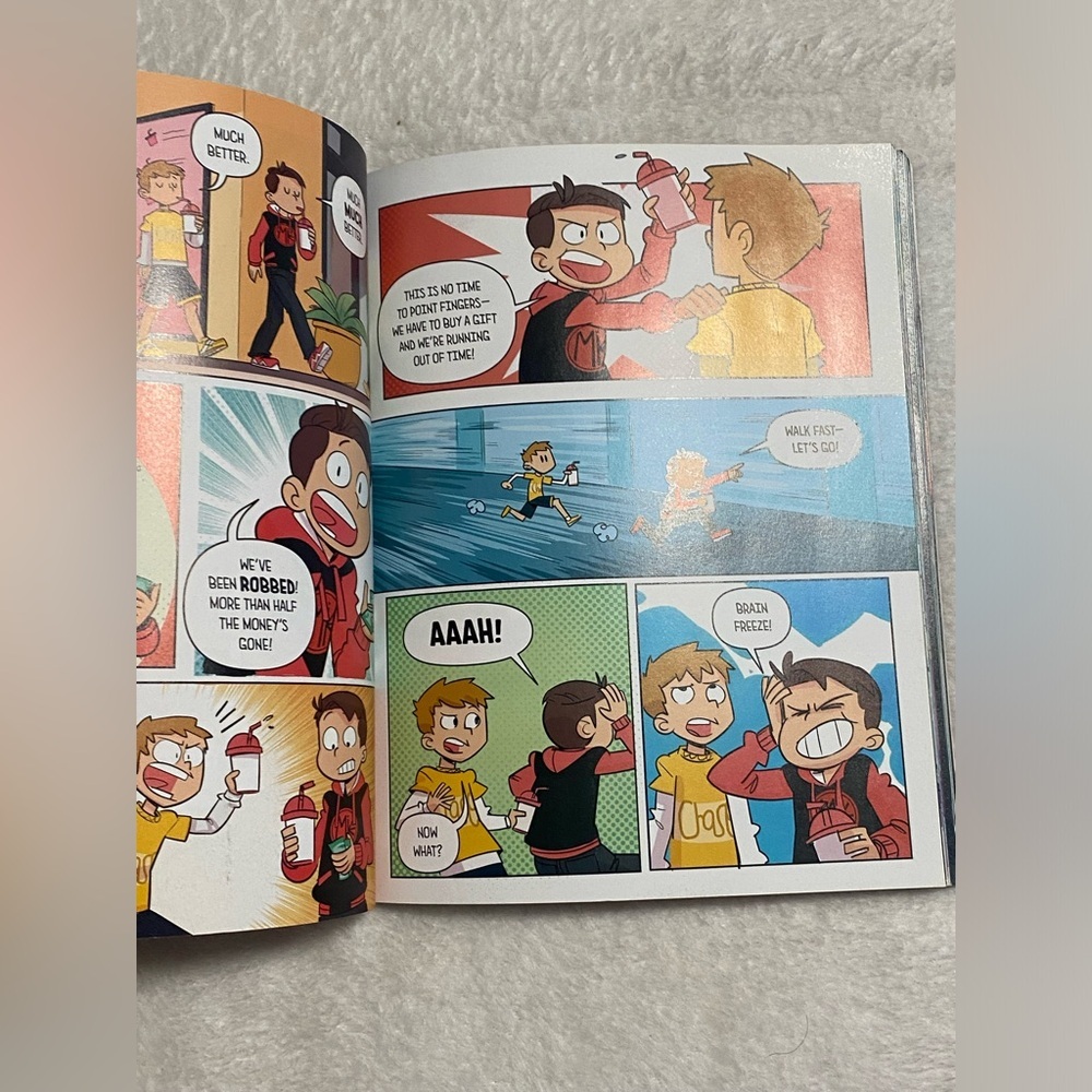 FGTeev Saves the World Illustrated by Miguel Diaz Rivas Comic Book Graphic Novel - Picture 2 of 3